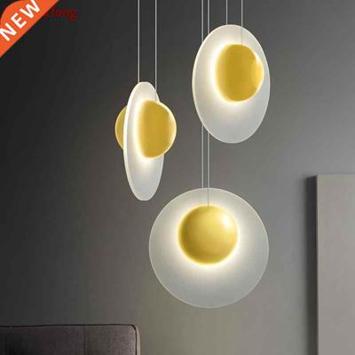 Minimalist Designer Restaurant Poached Egg Led Chandelier Cr