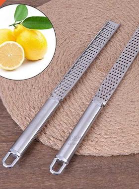 Stainless Lemon Cheese Vegetable Fruit Zester Grater Peeler