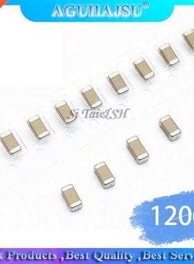 100pcs 100NF X7R Error 10% 50V 0.1UF 104 1206 smd capacitor