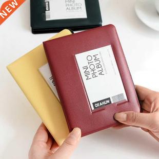 Instant Photo Album 64Pockets Case Mini Picture Fuji for