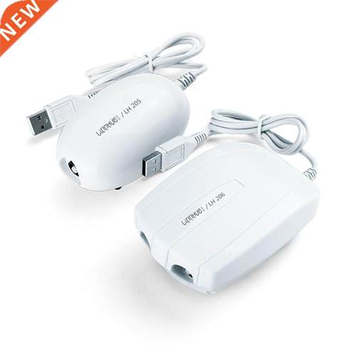 Fish Tank Aquarium Air Pump Filter Ultra Silent USB Recharg