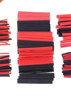 127Pcs/Set Polyolefin Shrinking Assorted Heat Shrink Tube Wi