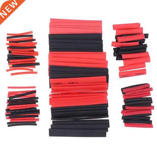 127Pcs/Set Polyolefin Shrinking Assorted Heat Shrink Tube Wi
