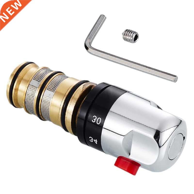 Brass Thermostatic Mixer Tap Bathroom Faucet Temperature Mix