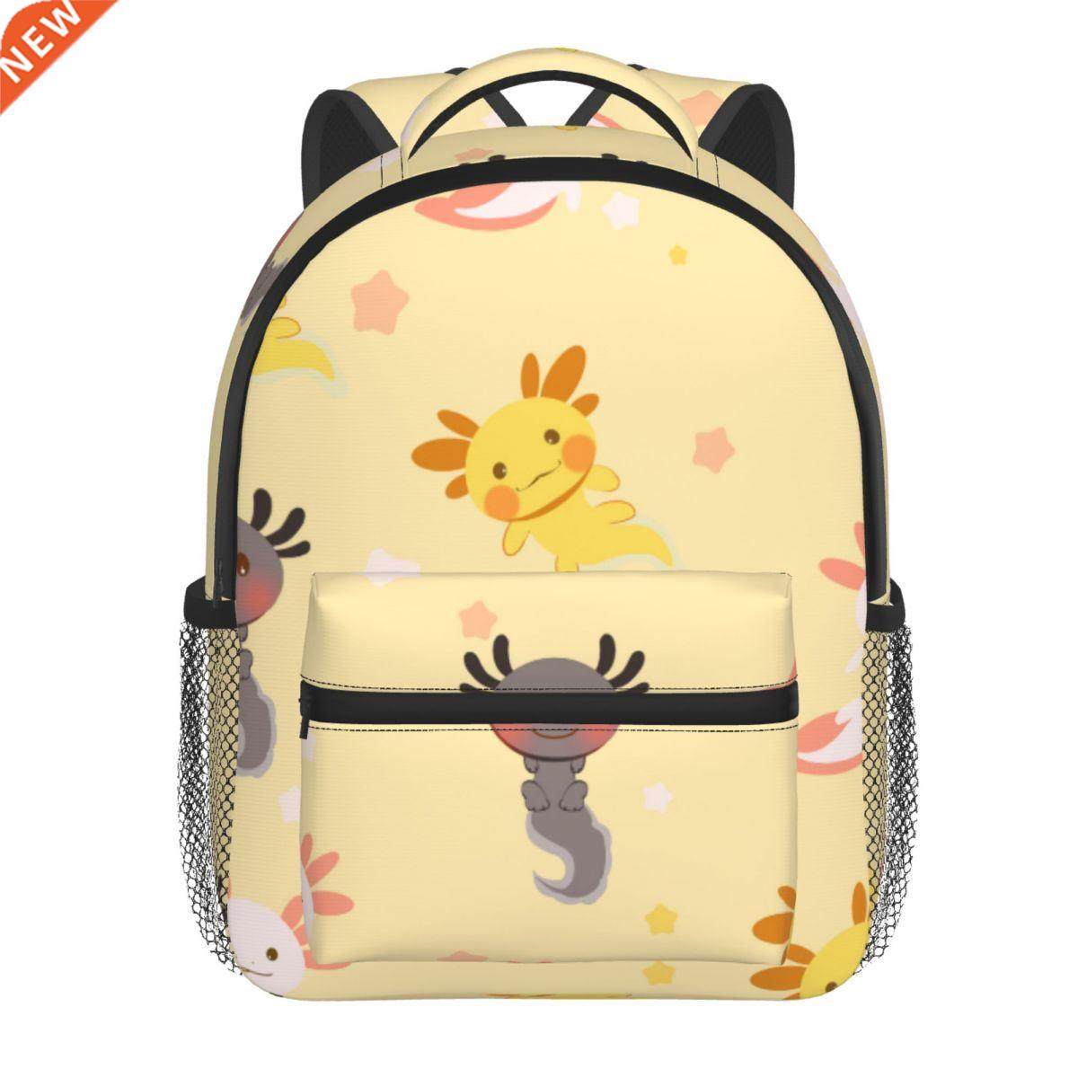 Kids Backpack Axolot Kindergarten Children Mochila School Ba