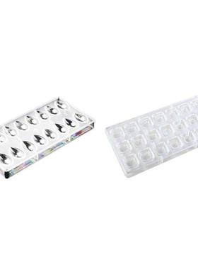 2 Pcs Chocolate Mold 3D Food Chocolate Mould Kitchen Tools B