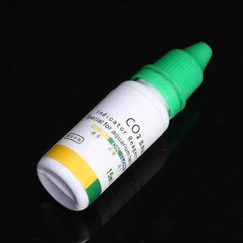 CO2 Indicator Aquarium Monitor Glass Drop Carbon Dioxide Ba