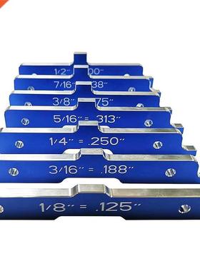 7Pcs Gauge Block Set, Aluminum Alloy Height Gauges Set Setup