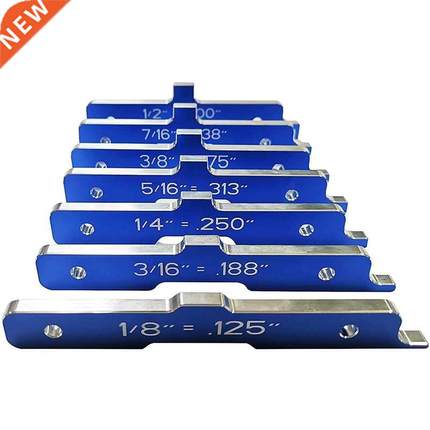 7Pcs Gauge Block Set, Aluminum Alloy Height Gauges Set Setup