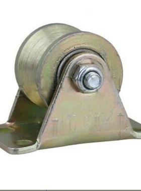 1PCS Groove Ring Wheel 200KG Load Capacity Groove Rigid Whee