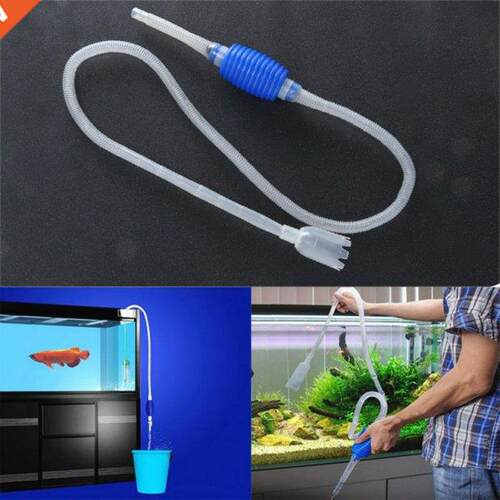1Pc Semi-automatic Aquarium Clean Vacuum Water Change Change