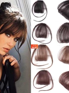 1pcs High Quality Hair Clips Fringe Hair Pieces False Synthe