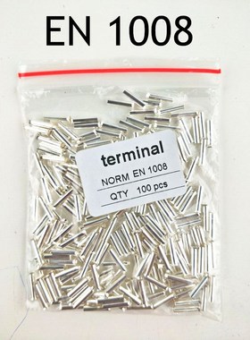 100PCS 18AWG Bootlace cooper Ferrules kit set Wire Copper Cr