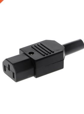 IEC 320 C13 Female Plug Rewirable Power Connector 3 Pin Sock