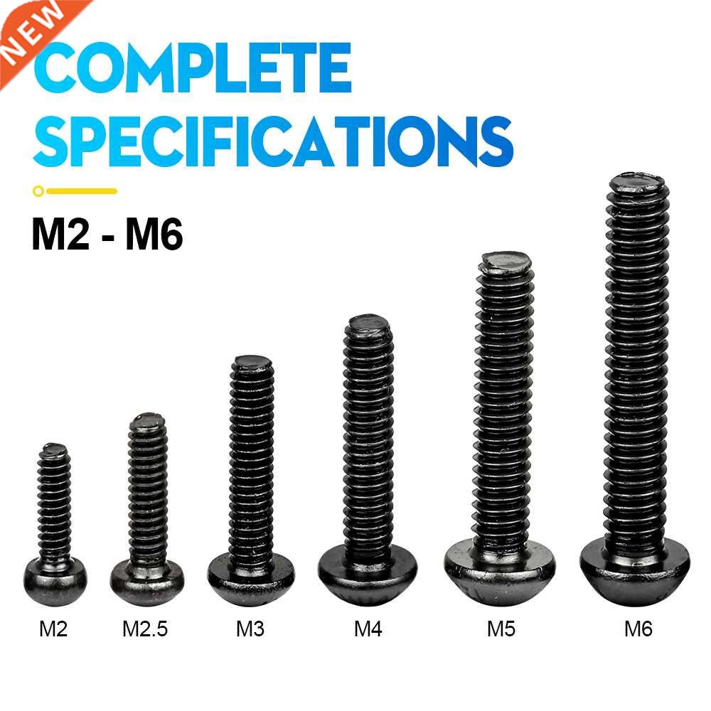 hex hexagon socket button head screw nut carbon steel m2 m2