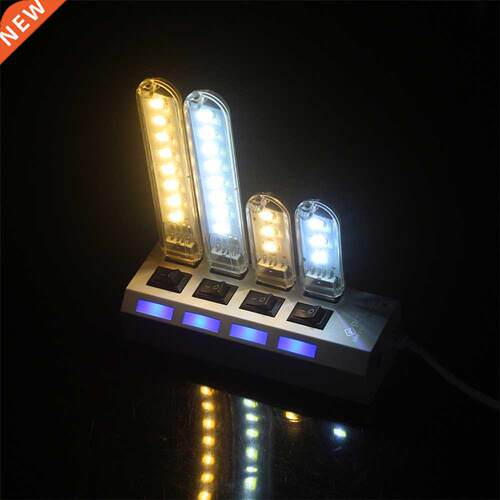 Portable LED Lights USB Night Light Room Decor Mini Table De