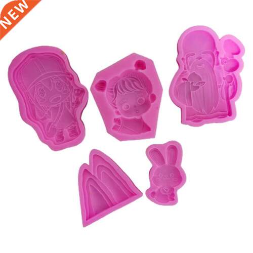 Easy to Clean Christmas Silicone Baking Molds for Chocolate