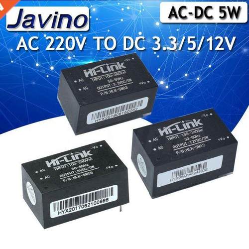 HLK-5M05 HLK-5M03 HLK-5M12 5W AC-DC 220V to 12V/5V/3.3V Buck
