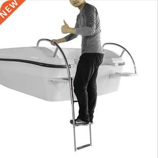 step stainless steel marine boat ladder yacht polished ste