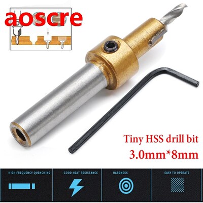 1pcs Hss Timber Wood Working Countersink Drill Bit Kit Screw