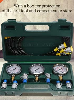 Portable Hydraulic pressure guage Excavator Hydraulic Pressu