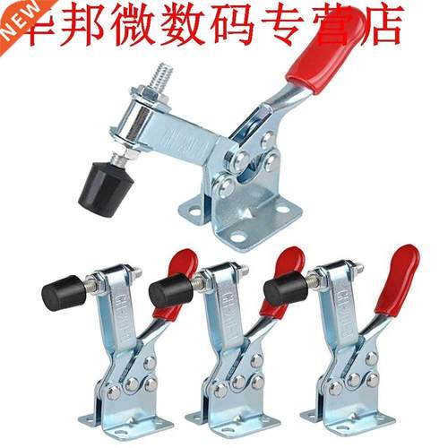 4pcs Handje Toggle Clamp 201B Antislip Rode Horizontale Klem