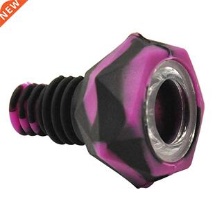 TOPPUFF 19MM Male FDA Silicone Bowls With Glass Bowl Tobacc