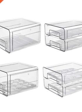 Egg Storage Box Eggs Transpent Dispenser Airtight Fresh Pr