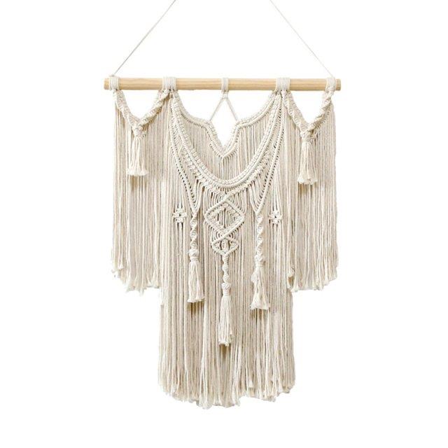 Large Macrame Wall Hanging Tapestry For Bedroom Teen Girl, B
