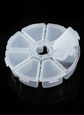 8 / 10 holesPlastc Storage boxes Slots Adjustable packagng