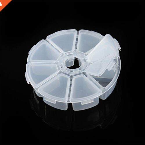 8 / 10 holesPlastc Storage boxes Slots Adjustable packagng