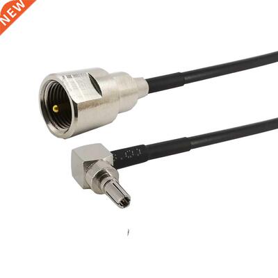 Right Angle CRC9 to FME Male Connector RG174 Pigtail Cable C