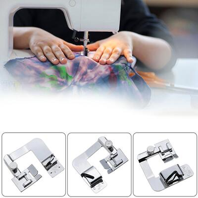 Sewing Presser Foot Multifunction Rled Hem Curling Pressur