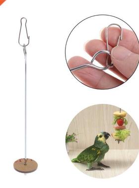 2020 New High Quality Pet Parrots Birds Food Holder Support