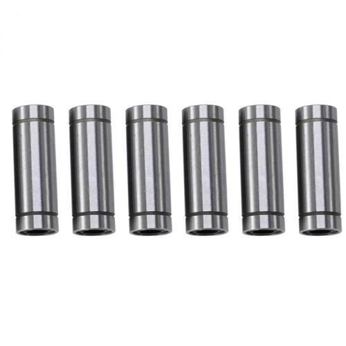 6pcs LM8LUU Long Linear Motion Ball Bearings for 8mm Rod D
