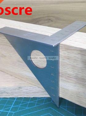 Woodworkng Ruler Square Layout Mter Trangle Ruler 45 Degr