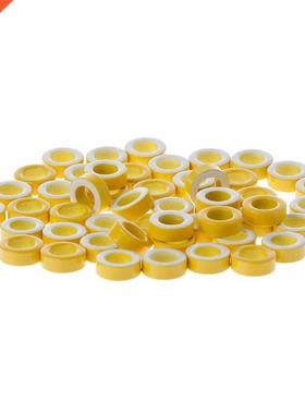 50 Pcs/Set T50-26 Iron Power Core Toroidal Ferrite Rings 7.5