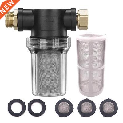 2 Pack - Sediment Filter Attachment for Garden Hoses and Pre