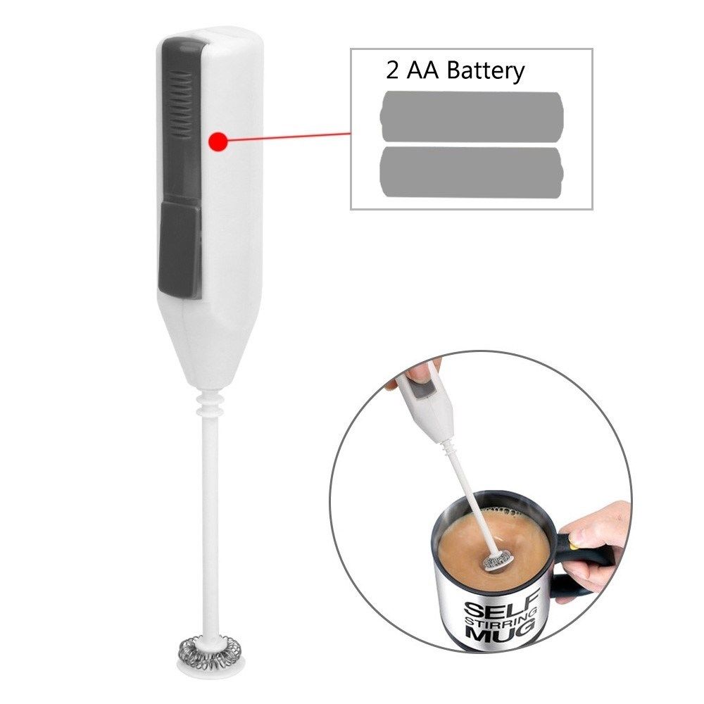 Electric Egg Beaters Handle Mixer Cooking Tools Coffee Milk