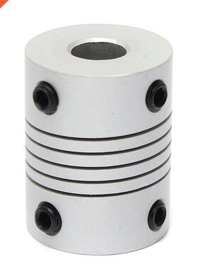 6mm x 7mm Flexible Shaft Coupling OD19mm x L25mm CNC Stepper