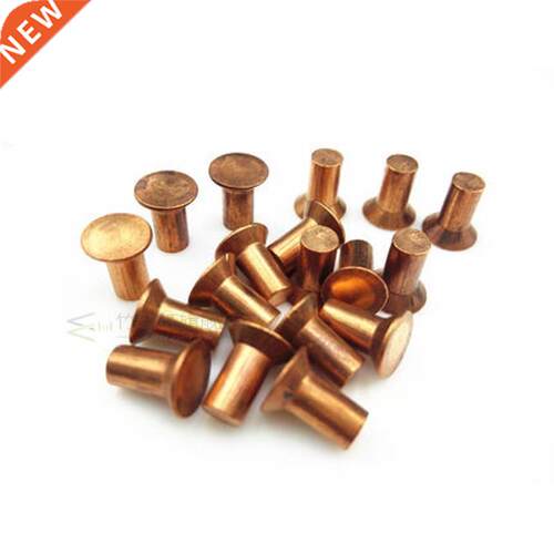 20pcs M4 countersunk head copper rvets flat headel sold r
