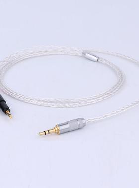 Preffair 6.5mm 2.5mm XLR 4.4mm 8Core OCC Silver Plated Braid
