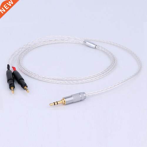 Preffair 6.5mm 2.5mm XLR 4.4mm 8Core OCC Silver Plated Braid
