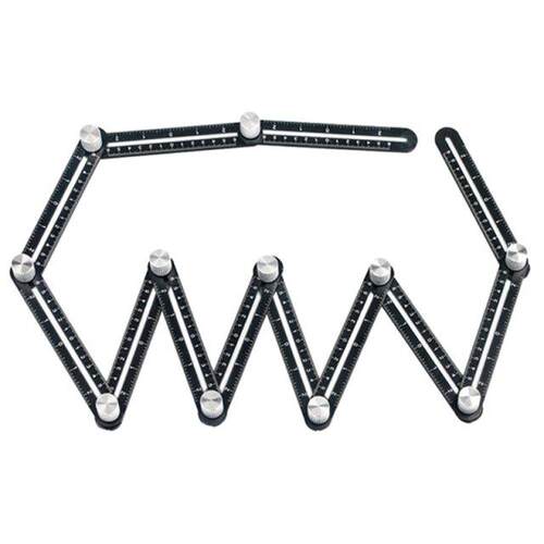 12-side Aluminum Alloy Angle Finder Template Tool Multi Angl