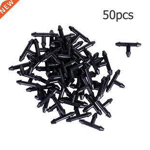 50Pcs 3/5mm Hose Sprinkler Irrigation 1/4 Inch Barb Tee Wate