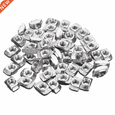 50pcs M420 TNut Female Thread T Slot Hammer Head Drop in Nut