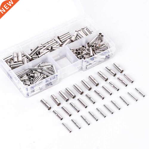 200pcs 22-10AWG Butt Splice Connectors Copper Electrical Wir