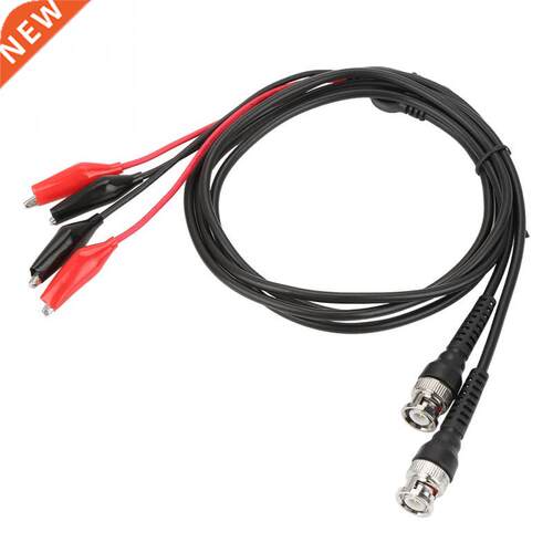2pcs P1011 BNC Oscilloscope Test Probe Q9 to Crocodile Clip