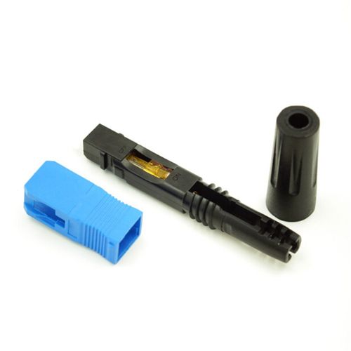 1Pc FTTH SC Single Mode UPC Fast Connector SC Optic Fiber Qu