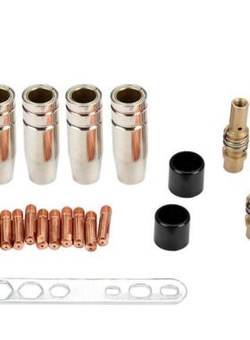 19Pcs Welding Nozzle New Contact Tip MB-15AK Argon Arc Weldi